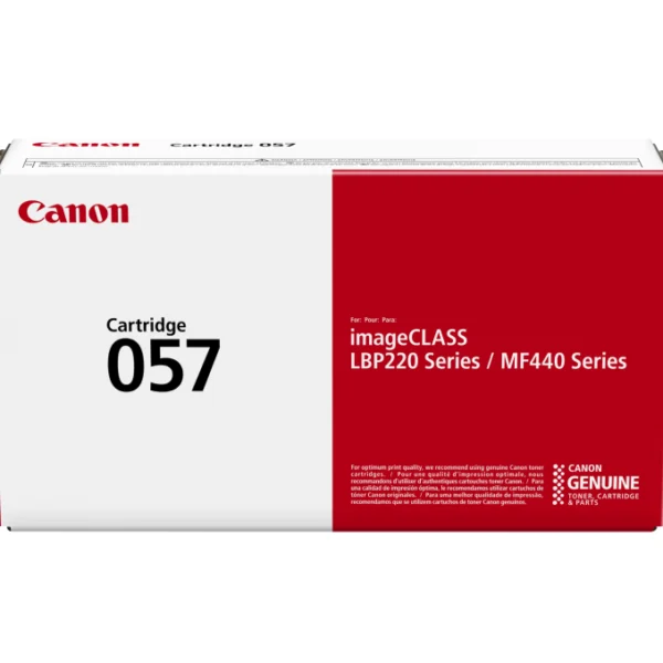 Canon 057 Black Toner Cartridge (3,100 Page Yield) 3009C002AA