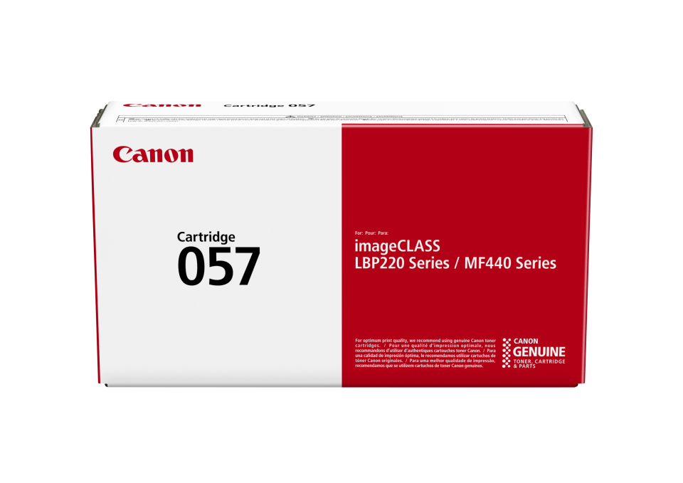 Canon 057 Black Toner Cartridge (3,100 Page Yield) Canon 057 Black Toner Cartridge (3,100 Page Yield) 3009C002AA