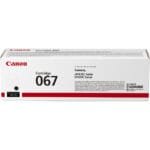 Canon 067 Black Toner Cartridge, 1,350 Page Yield (5102C002AA) 5102C002AA