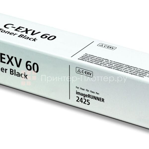 Canon C-EXV60 Black Toner Cartridge 10200 Pages 4293C003AA