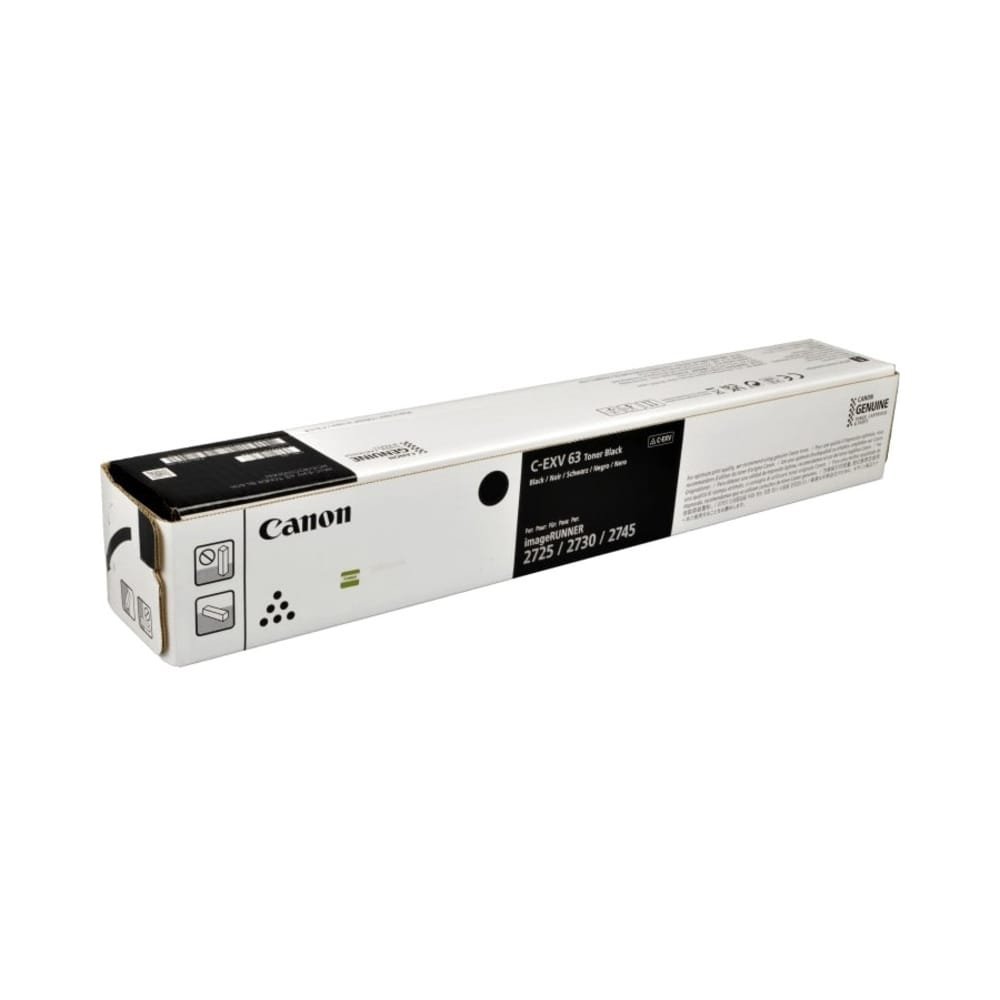 Canon C-EXV63 Black Toner Cartridge 30,000 Page Yield Canon C-EXV63 Black Toner Cartridge 30,000 Page Yield 5142C002AA