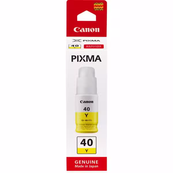 Canon GI-40 Yellow Ink Bottle 70ml High-Yield 7700 Pages