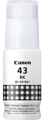 Canon GI-43BK Black Ink Bottle 60ml High-Yield 4698C001AA