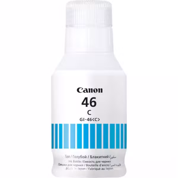 Canon GI-46 Cyan Pigment Ink Bottle 135ml