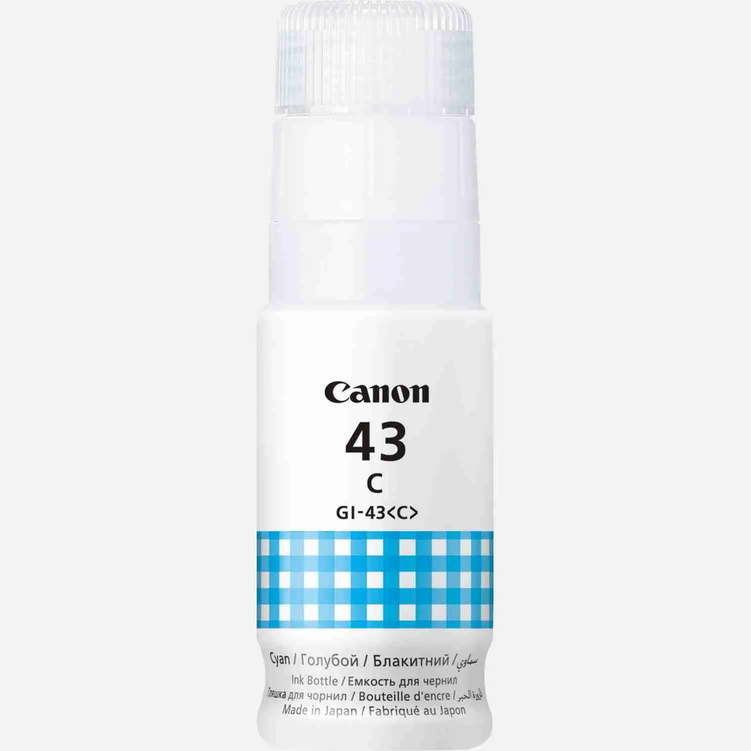 Canon-Ink-Bottle-GI-43C-Cyan Canon GI-43C Cyan Ink Bottle 60ml 4672C001AA