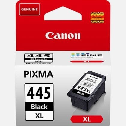 Canon PG-445XL High Yield Black Ink Cartridge 15ml (8282B001AA) 8282B001AA