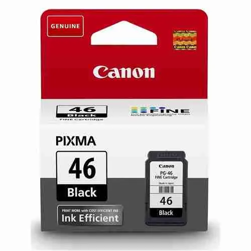 Canon PG-46 Black Ink Cartridge 15ml 400 Page Yield