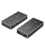 Vention 2-Port VGA KVM Switch 1920x1440 USB 2.0 Black Metal- DBEB0