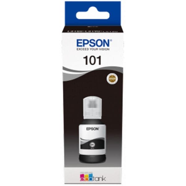 Epson 101 Black EcoTank Ink Bottle 127ml C13T03V14A C13T03V14A