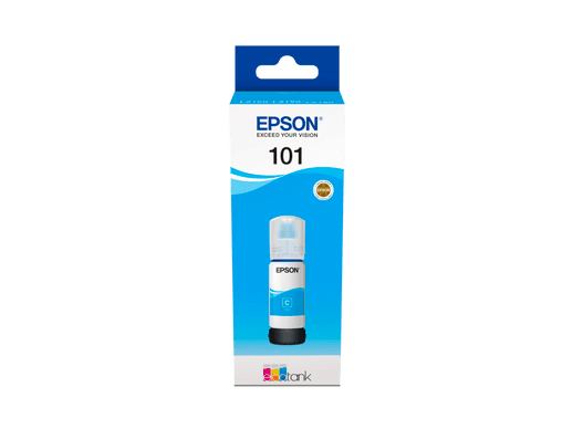 Epson 101 Cyan EcoTank Ink Bottle 70ml C13T03V24A C13T03V24A