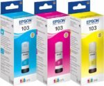 Epson 103 EcoTank Cyan Ink Bottle 65ml C13T00S24A