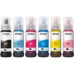 Epson 108 Cyan EcoTank Ink Bottle 70ml C13T09C24A C13T09C24A