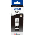 Epson 108 EcoTank Black Ink Bottle 70ml C13T09C14A C13T09C14A