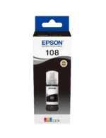 Epson 108 EcoTank Black Ink Bottle 70ml C13T09C14A C13T09C14A