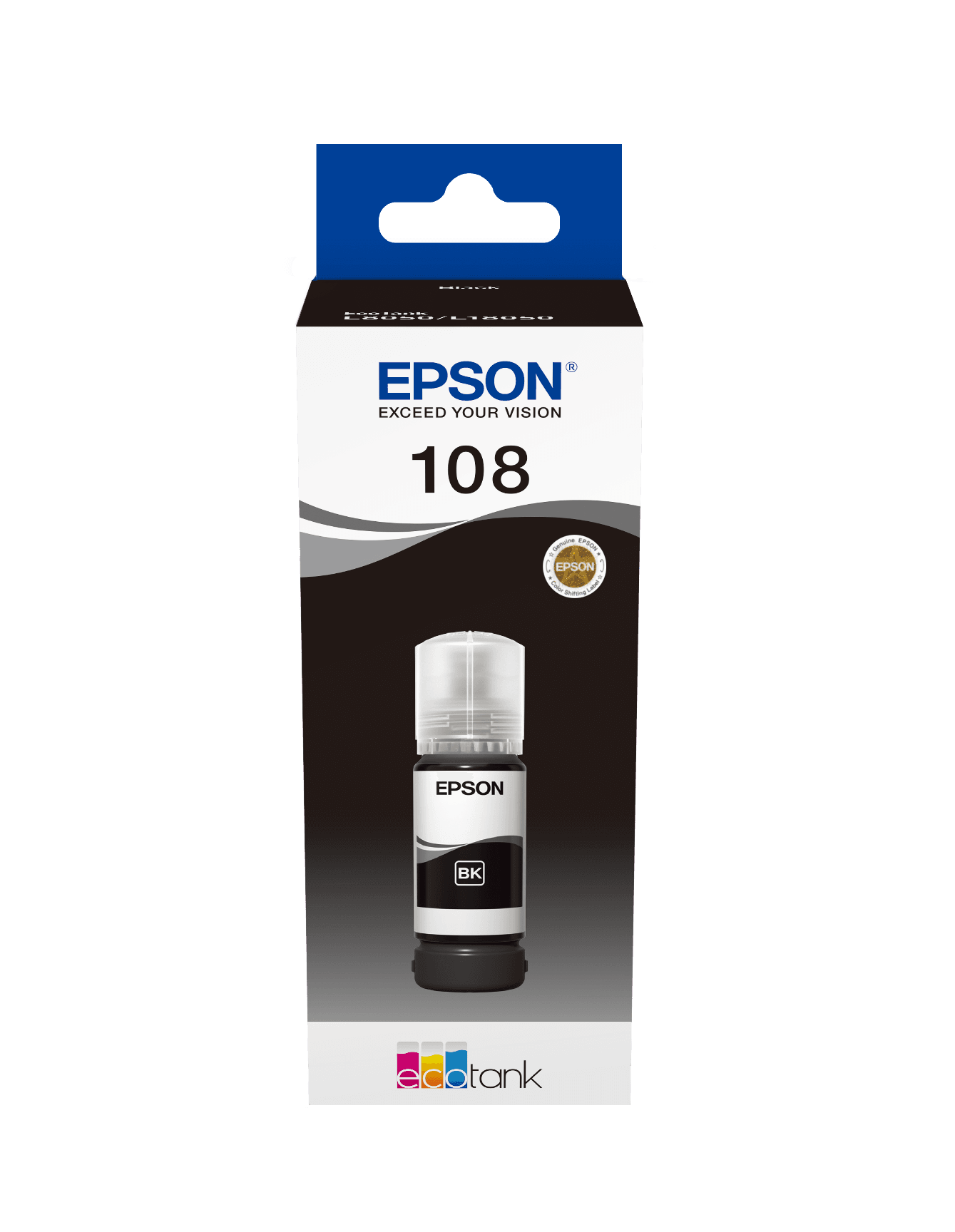 Epson 108 EcoTank Black Ink Bottle 70ml C13T09C14A Epson 108 EcoTank Black Ink Bottle 70ml C13T09C14A C13T09C14A