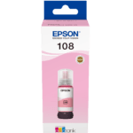 Epson 108 EcoTank Light Magenta Ink Bottle 70ml C13T09C64A