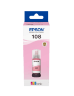 Epson 108 EcoTank Light Magenta Ink Bottle 70ml C13T09C64A