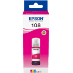 Epson 108 EcoTank Magenta Ink Bottle 70ml C13T09C34A C13T09C34A