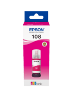 Epson 108 EcoTank Magenta Ink Bottle 70ml C13T09C34A C13T09C34A