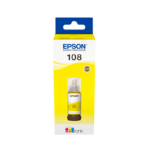 Epson 108 Yellow EcoTank Ink Bottle 70ml C13T09C44A