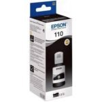 Epson 110 XL 120ml Pigment Black EcoTank Ink Bottle (C13T03P14A) C13T03P14A