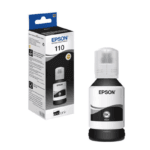 Epson 110 XL 120ml Pigment Black EcoTank Ink Bottle (C13T03P14A) C13T03P14A