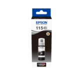 Epson 115 Pigment Black 70ml EcoTank Ink Bottle C13T07C14A