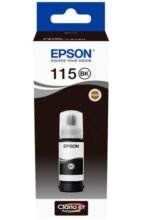 Epson 115 Pigment Black 70ml EcoTank Ink Bottle C13T07C14A