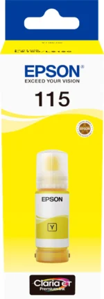 Epson 115 Yellow EcoTank Ink Bottle 70ml (C13T07D44A) C13T07D44A