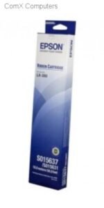 Epson S015637 Black Ribbon Cartridge for LX-350 and LX-300 Series C13S015637BA