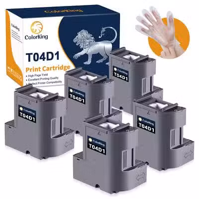 Epson T04D1 Maintenance Box for EcoTank and M-Series Printers C13T04D100