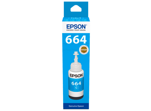 Epson T6642 Cyan Ink Bottle 70ml C13T66424A