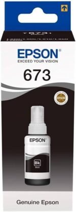 Epson T6731 Black EcoTank Ink Bottle 70ml C13T67314A