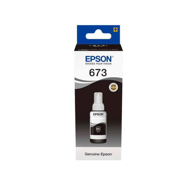Epson T6731 Black EcoTank Ink Bottle 70ml C13T67314A