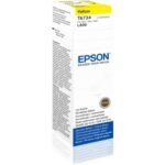 Epson T6734 EcoTank Yellow Ink Bottle 70ml (C13T67344A) C13T67344A