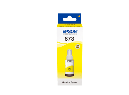 Epson T6734 EcoTank Yellow Ink Bottle 70ml (C13T67344A) C13T67344A