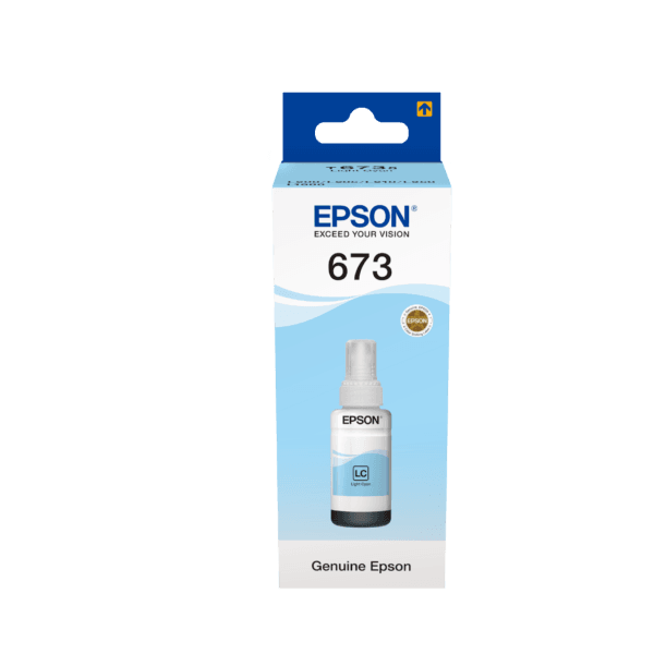 Epson T6735 EcoTank Light Cyan Ink Bottle 70ml C13T67354A