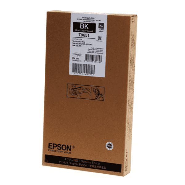 Epson T9651 XL Black Ink Supply Unit 10,000 Pages C13T965140