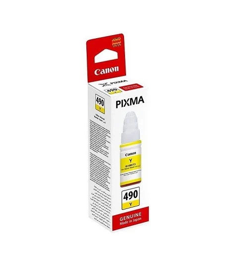 Canon GI-490 Yellow Ink Bottle 70ml (0666C001AA)