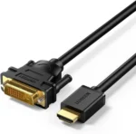 Ugreen 30116 HDMI to DVI 2K Bi-Directional Cable 1m