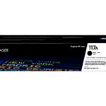 HP 117A Black Original LaserJet Toner Cartridge (W2070A) 1,000 Page Yield W2070A