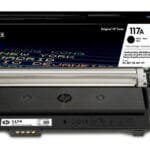 HP 117A Black Original LaserJet Toner Cartridge (W2070A) 1,000 Page Yield W2070A