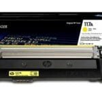 HP 117A Yellow Original LaserJet Toner Cartridge (W2072A) W2072A