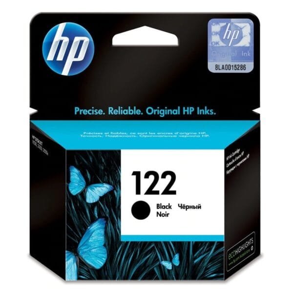 HP 122 Black Original Ink Cartridge (CH561HE) 120 Page Yield CH561HE