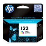 HP 122 Tri-color Ink Cartridge (CH562HE) 100 Page Yield CH562HE