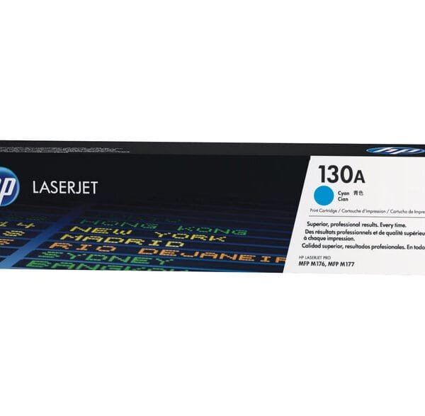 HP 130A Cyan LaserJet Toner Cartridge CF351A CF351A