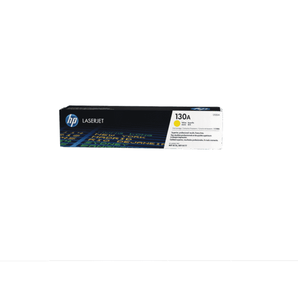 HP 130A Yellow LaserJet Toner Cartridge (CF352A) 1,000 Page Yield CF352A