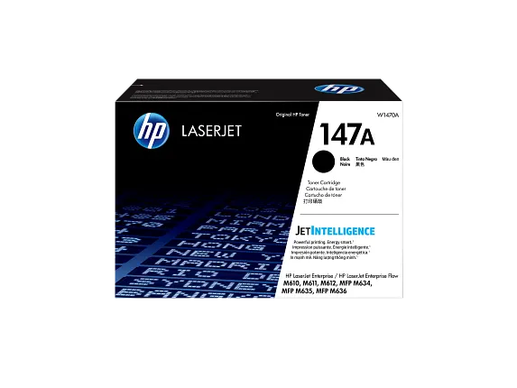 HP 147A Black LaserJet Toner Cartridge (W1470A) 10,500 Page Yield W1470A