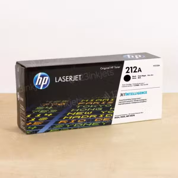HP 212A Black Toner Cartridge (W2120A) 5,500 Page Yield W2120A