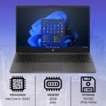 HP 250 G10 i5-1334U 8GB 512GB SSD 15.6" FHD 968K6ET